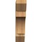 Ekena Millwork Westlake Slat Rough Sawn Bracket, Western Red Cedar, 6"W x 26"D x 26"H BKT06X26X26WTL06RWR - alternate 2